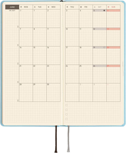 Hobonichi Techo 2027 Planner English Version - Sea Glass