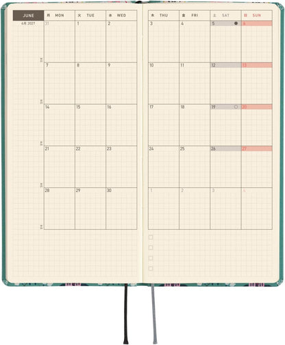 Hobonichi Techo 2027 Planner Yumi Kitagishi English Version - White Cat