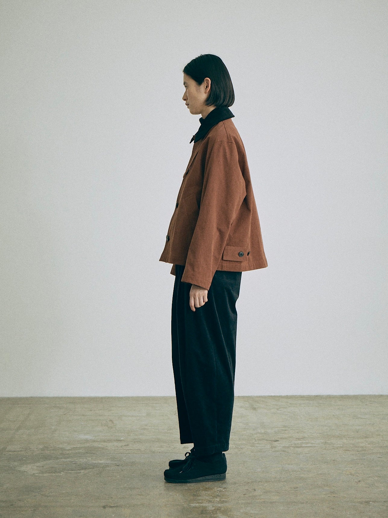 Nicholson & Nicholson Romeo Heavy Cotton Jacket - Brown