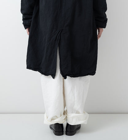 Veritecoeur Buttonless Cotton Linen Coat - Sumikuro