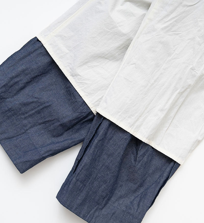 Veritecoeur Cotton Linen Denim Pants (2657U)