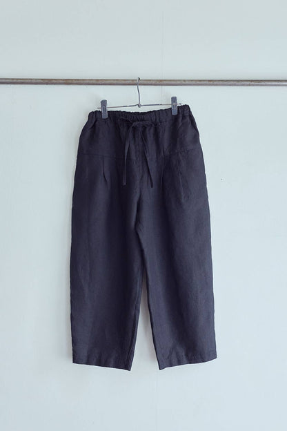 Fog Linen Work Jannet Pants Black