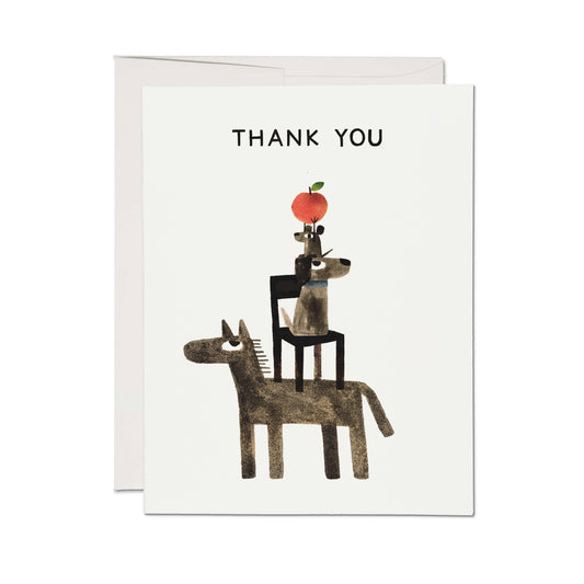 Team Effort Thank You card