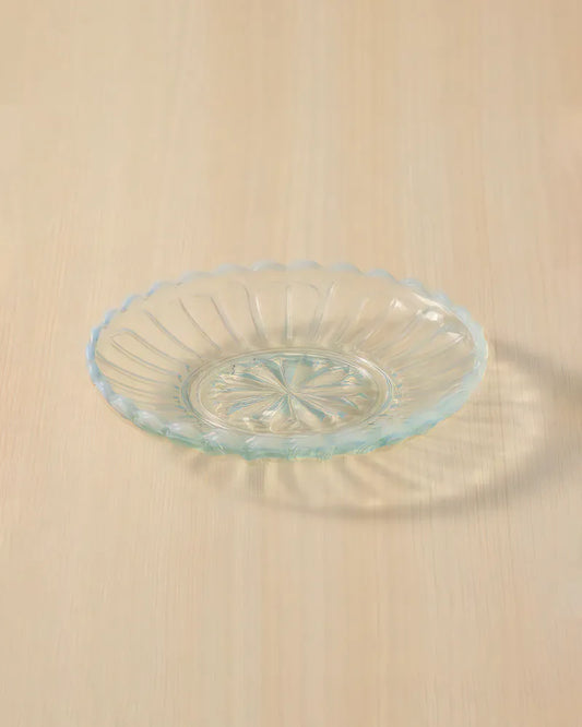 HIROTA Glass Dessert Plate - 2 Colours