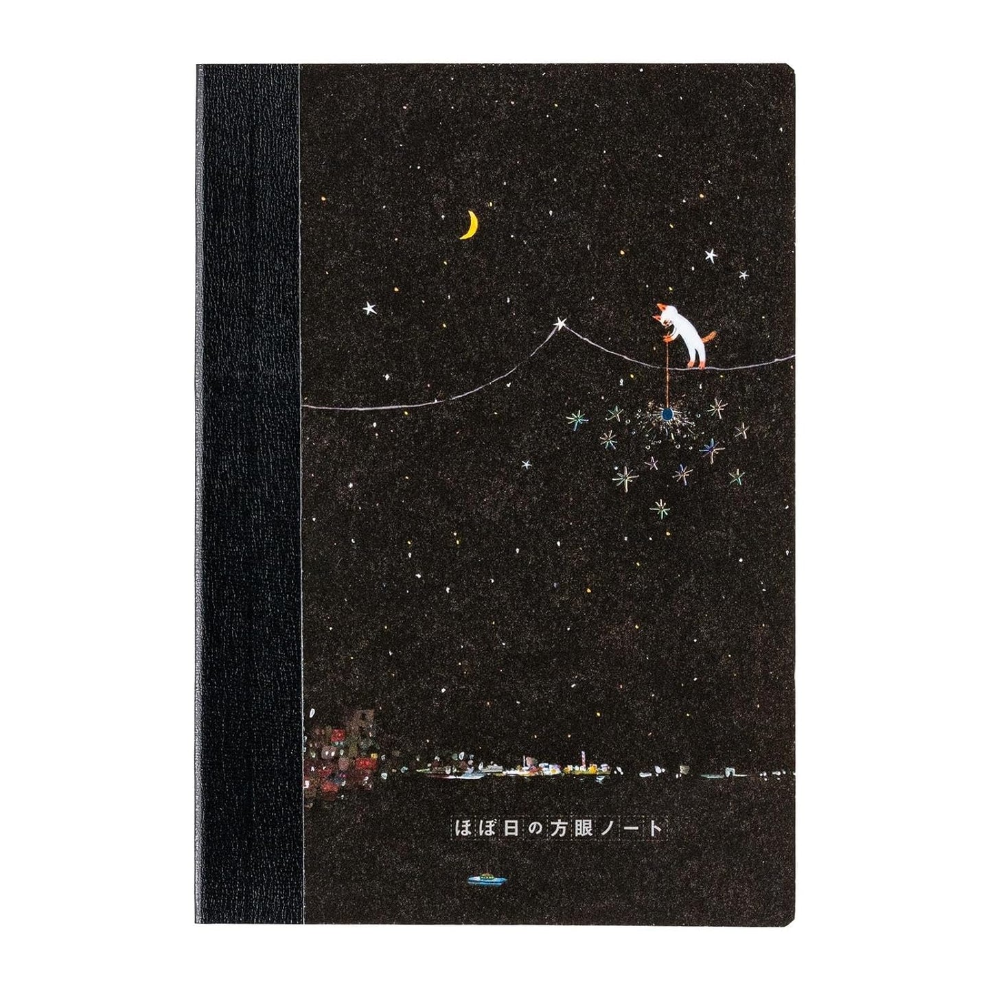Hobonichi Techo Hiroko Kubota Graph Notebook A6 - Another night of falling star sparklers