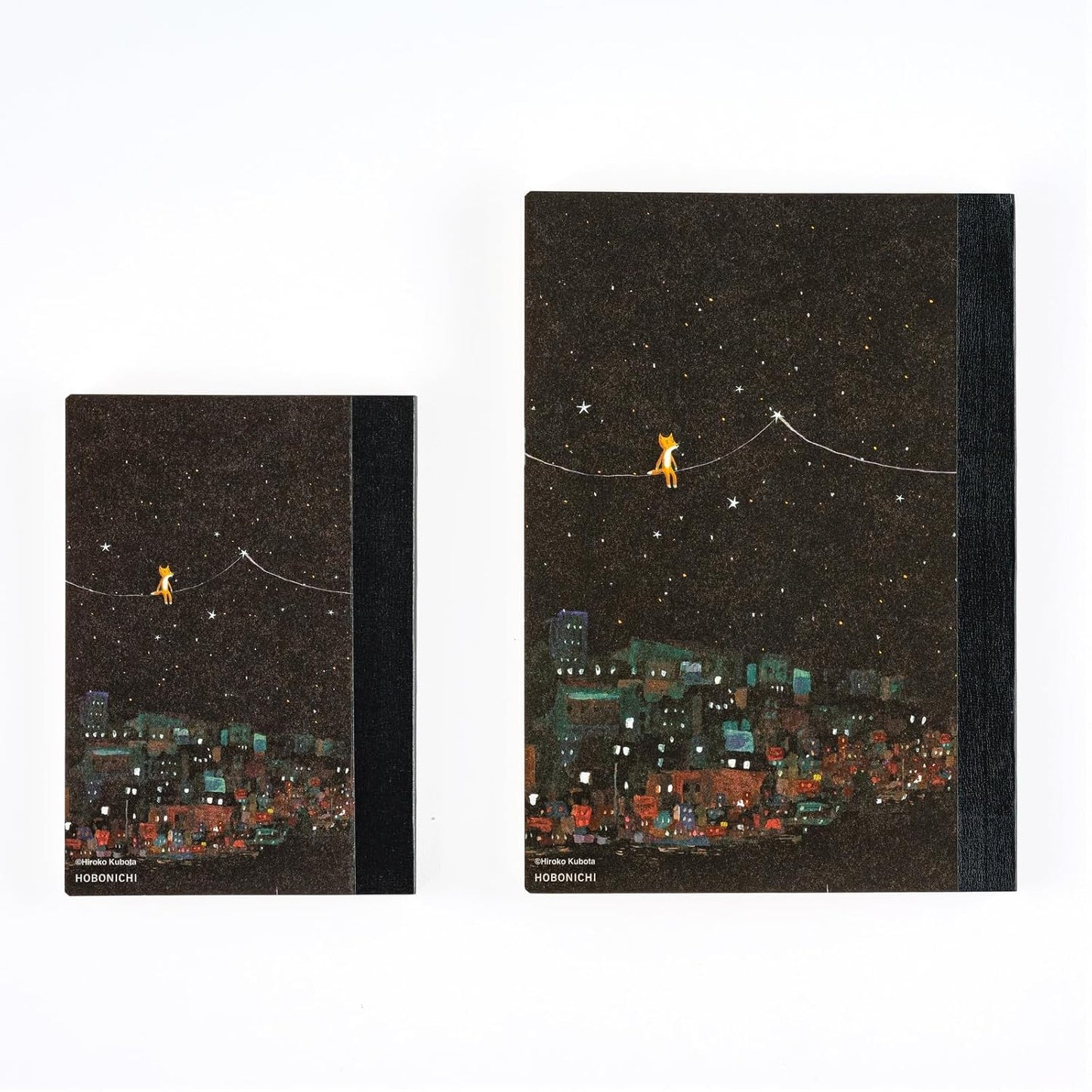 Hobonichi Techo Hiroko Kubota Graph Notebook A6 - Another night of falling star sparklers