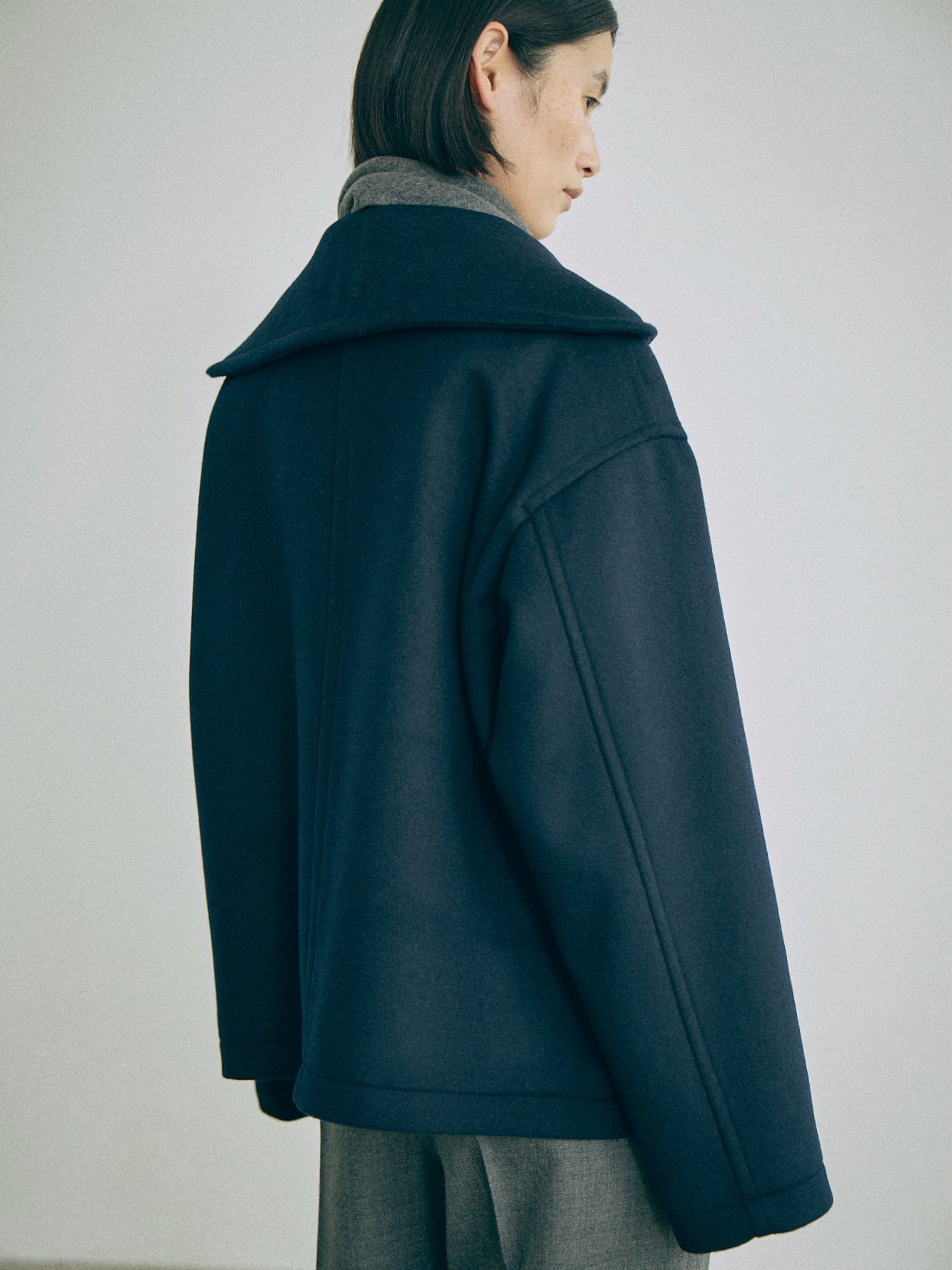 Nicholson & Nicholson My Sailor Wool Coat - Navy