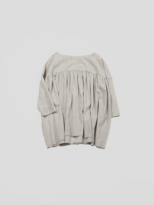 evam eva printed pullover (beige)