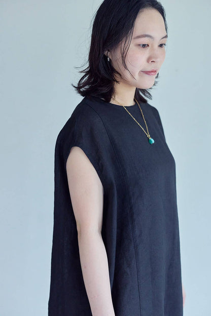 Fog Linen Work Thalia Tunic Black