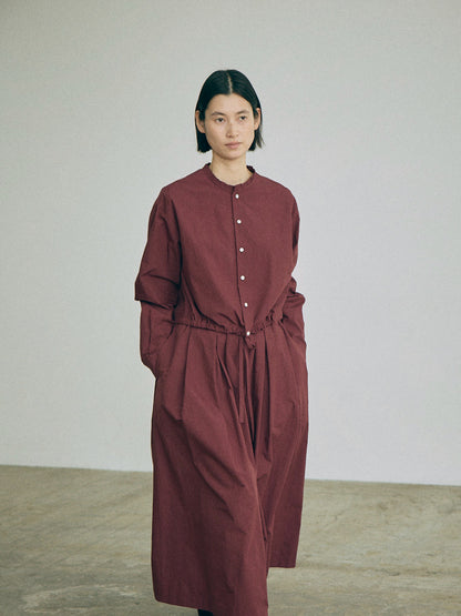 Nicholson & Nicholson Pearl Washed Cotton Blouse - Wine