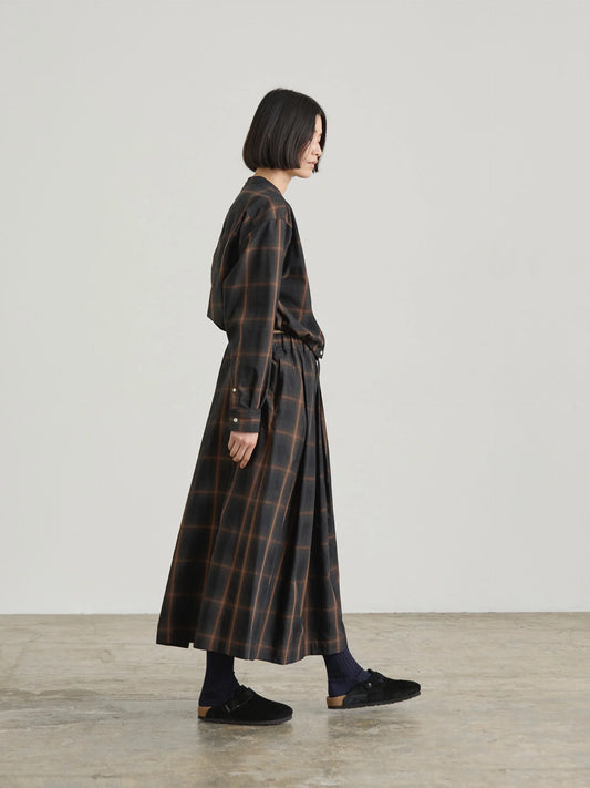 Nicholson & Nicholson Dolly Skirt - Brown Check