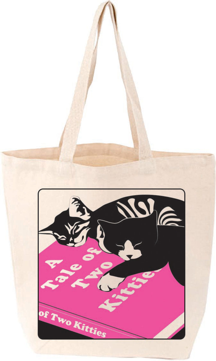 Tale of Two Kitties Tote Bag
