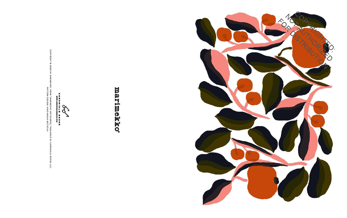 Marimekko - 16 Notecards and Envelopes