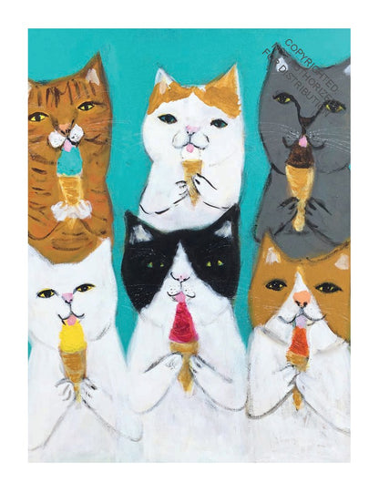 The Secret Life of Cats: Correspondence Cards