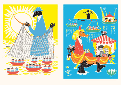 Moomin Moomin Pull-Out Prints