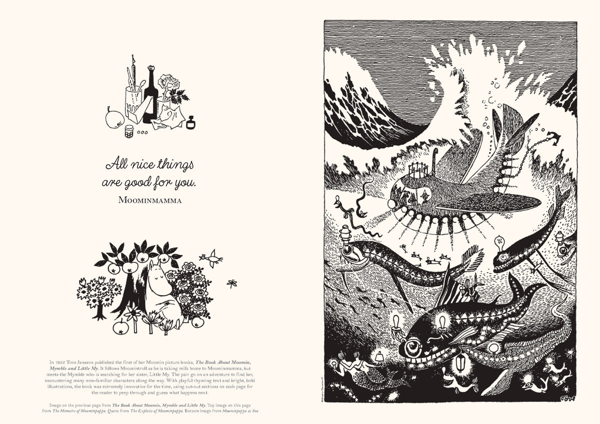 Moomin Moomin Pull-Out Prints
