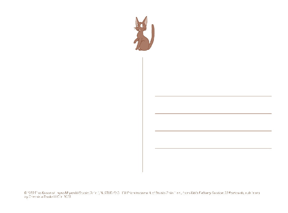 Studio Ghibli Kiki's Delivery Service: 30 Postcards