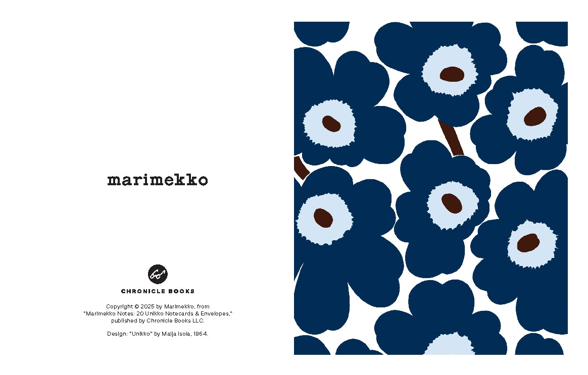 Marimekko Notes - Blue