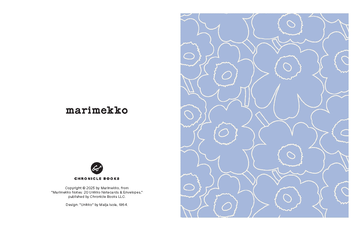 Marimekko Notes - Blue