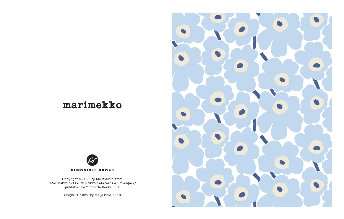 Marimekko Notes - Blue