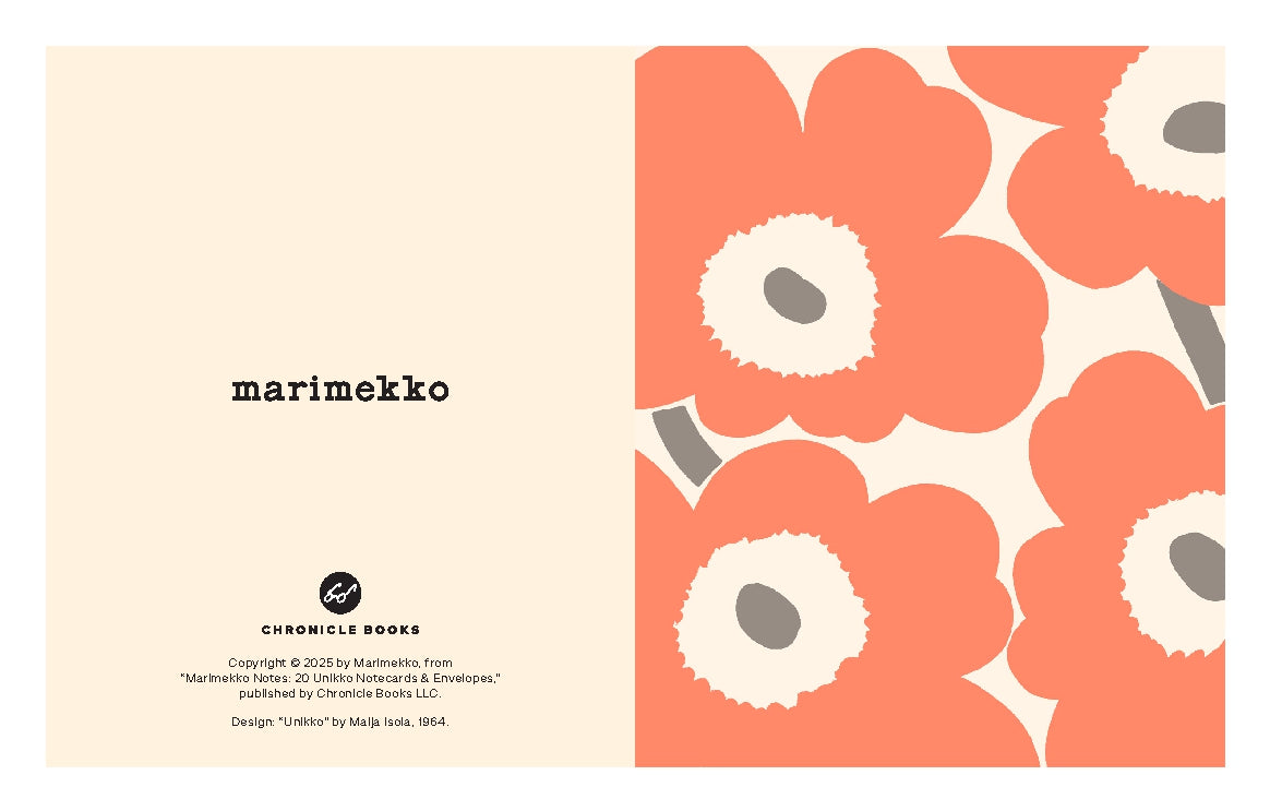 Marimekko Notes - Beige