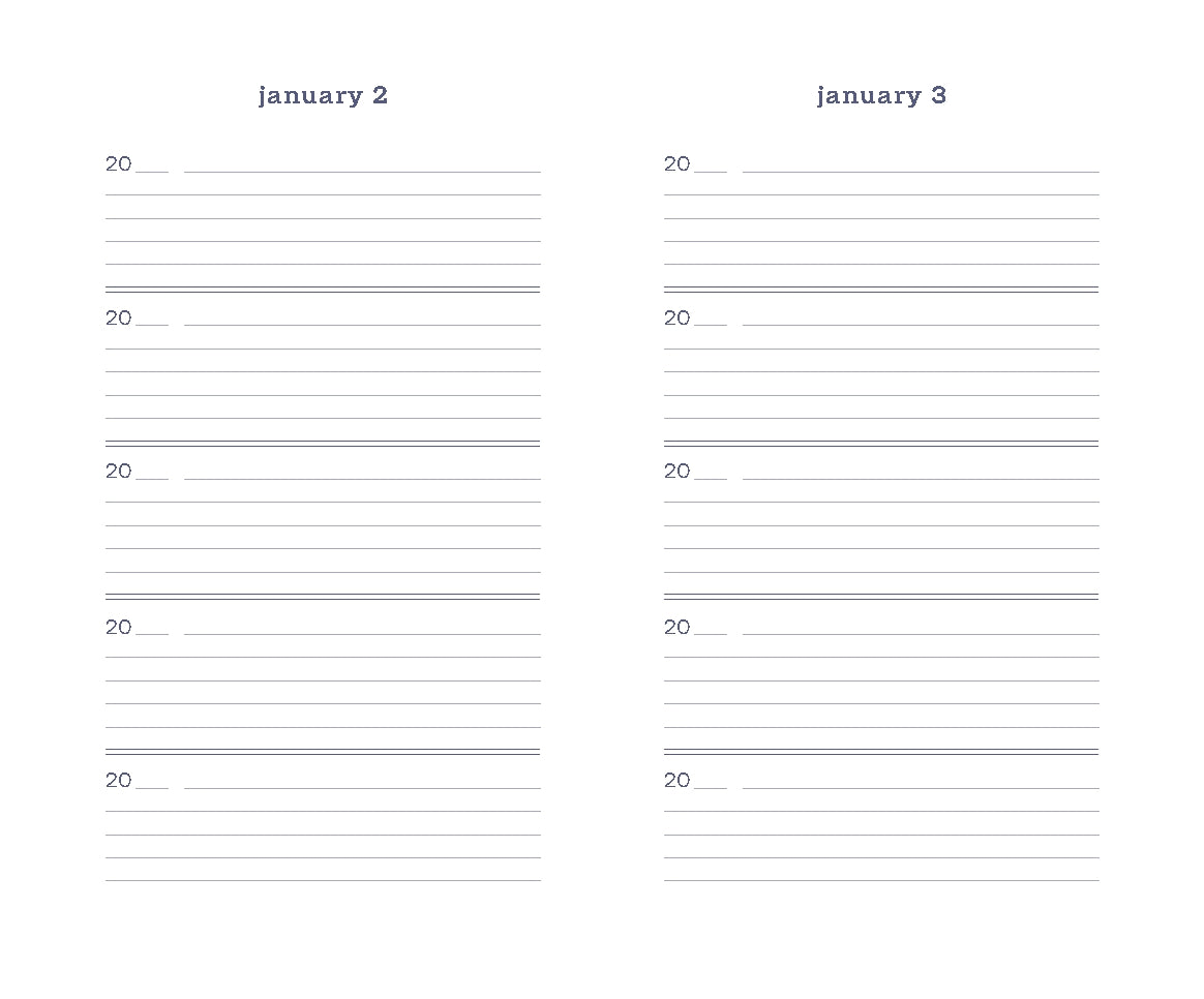Marimekko - One Line A Day Notebook