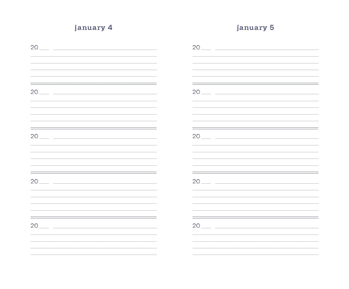 Marimekko - One Line A Day Notebook