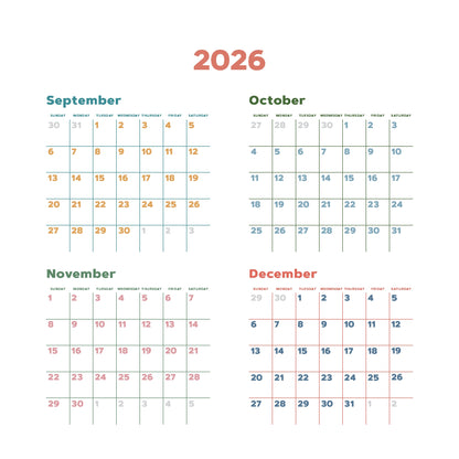 Catffirmations 2027 Wall Calendar