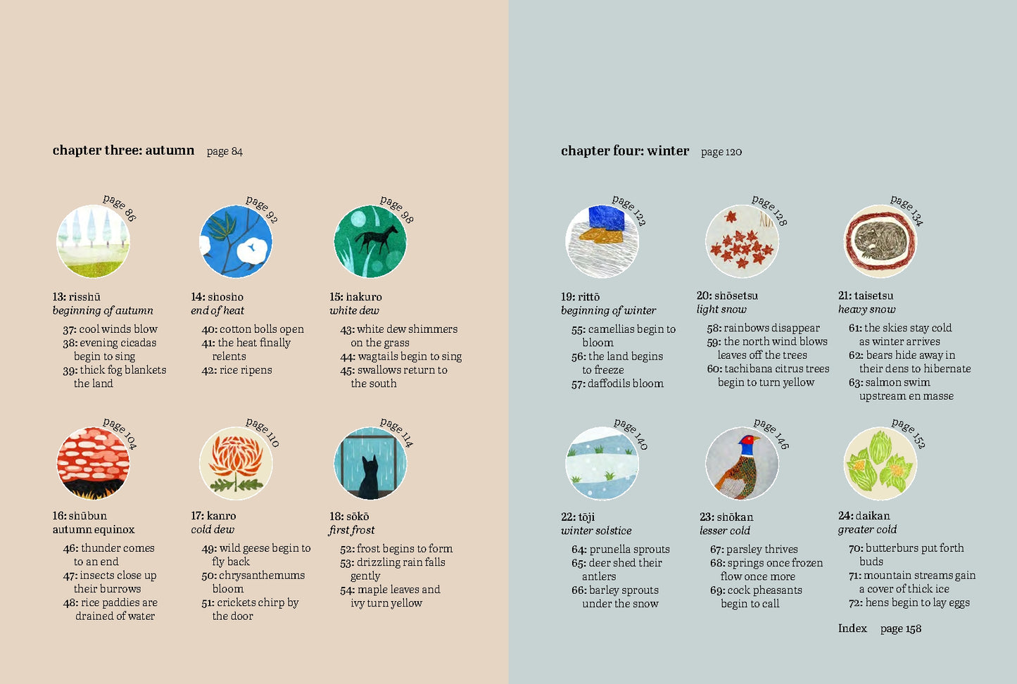 Microseasons: A Slow-Living Guide to the Year Following the Traditional Japanese Calendar