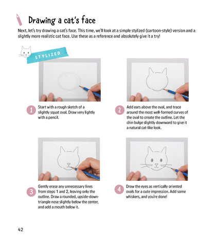 How to Draw Kawaii Cats