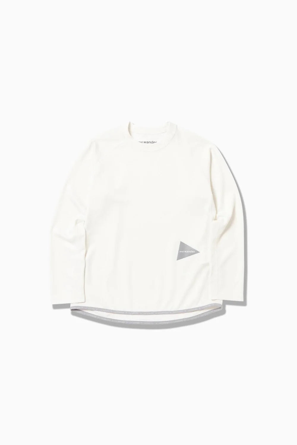 And Wander Dry Jersey Raglan Long-sleeve Tee - Off-white