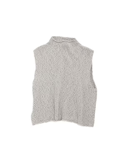 evam eva Cotton Slub Vest - Grege