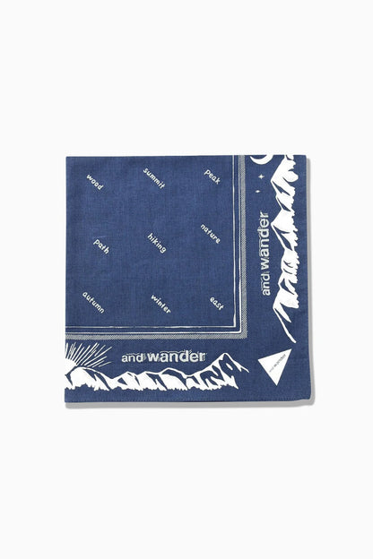 And Wander Reflective Words Bandana - 3 Colours