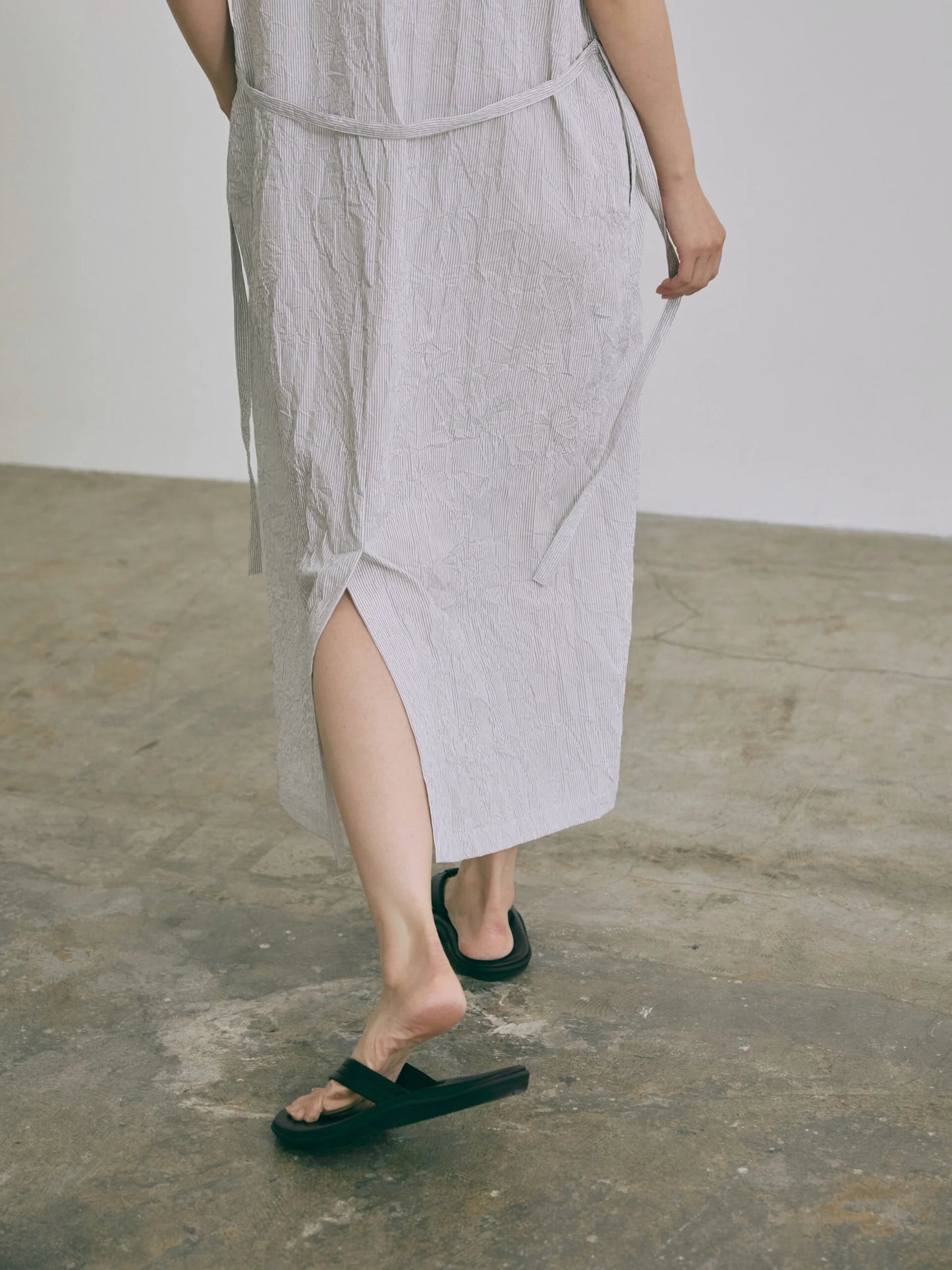 Nicholson & Nicholson Eve-CC Dress - Gray Stripe