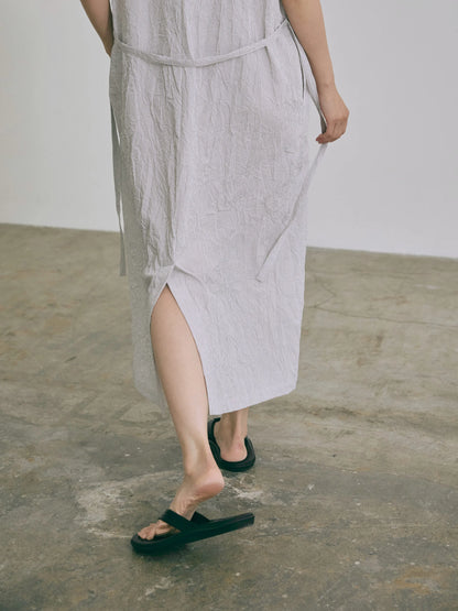 Nicholson & Nicholson Eve-CC Dress - Gray Stripe