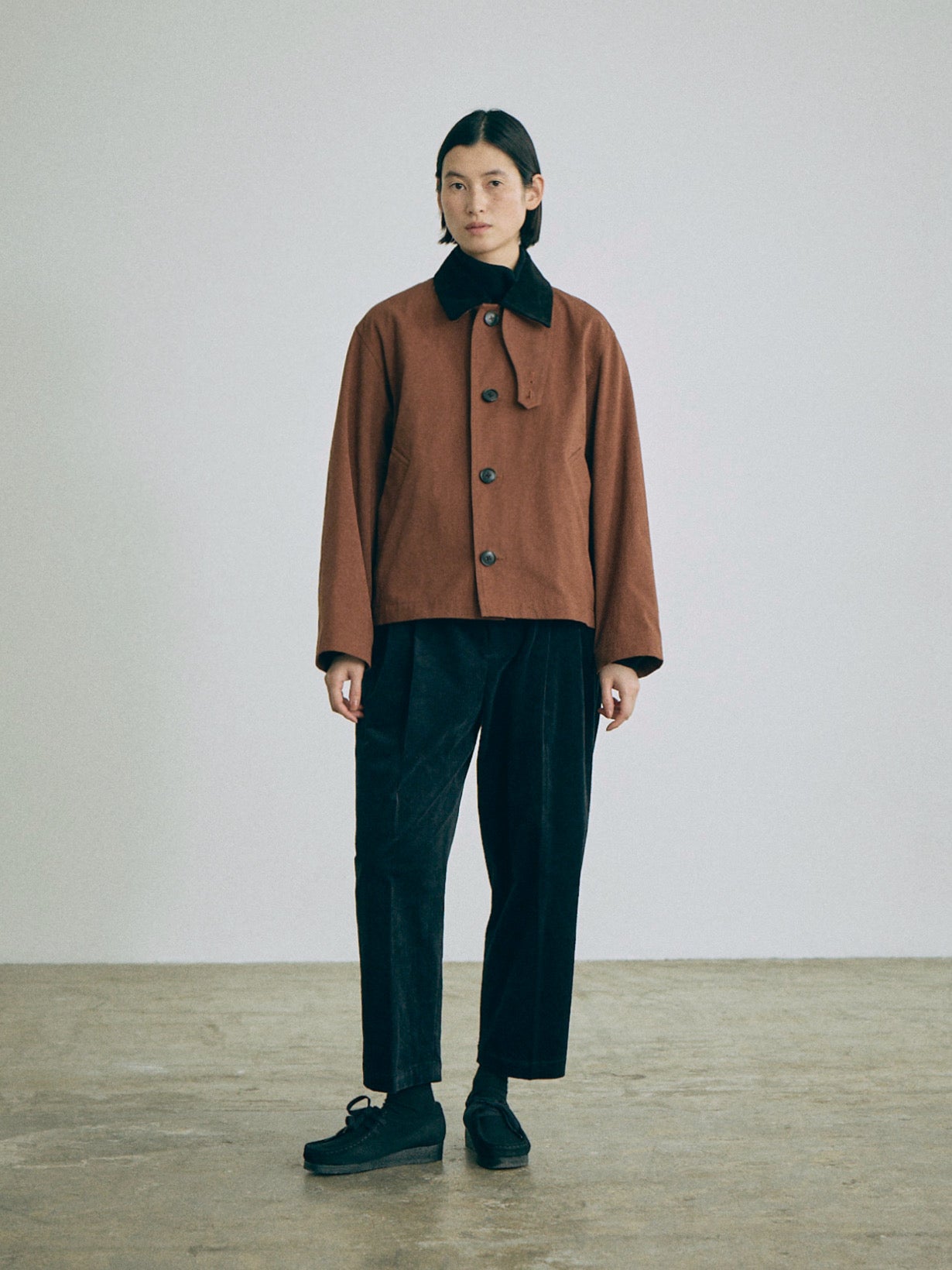 Nicholson & Nicholson Romeo Heavy Cotton Jacket - Brown