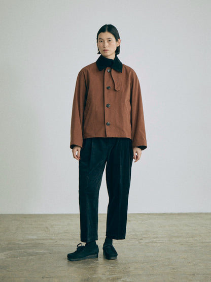 Nicholson & Nicholson Romeo Heavy Cotton Jacket - Brown
