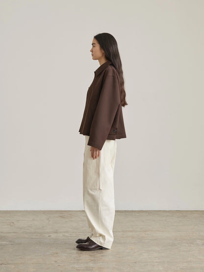 Nicholson & Nicholson Romeo Wool Jacket - Brown