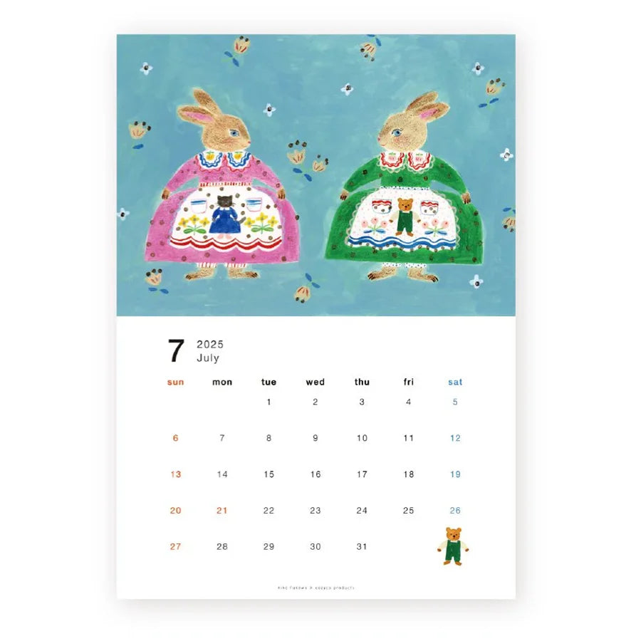 Aiko Fukawa 2025 Calendar