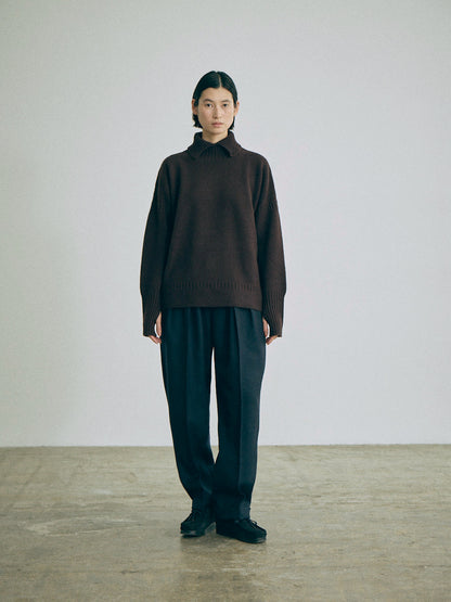 Nicholson & Nicholson Lulu Wool Knitted Sweater - Brown
