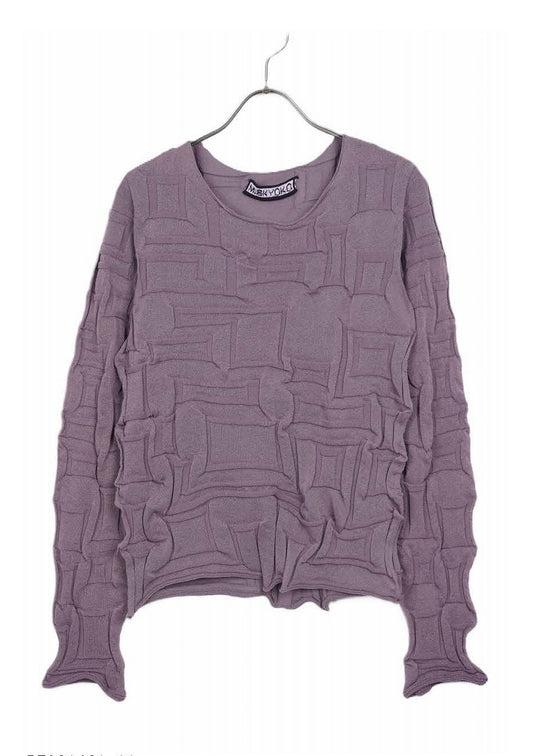 M. & Kyoko Knitted Pullover - Pink  (1461)