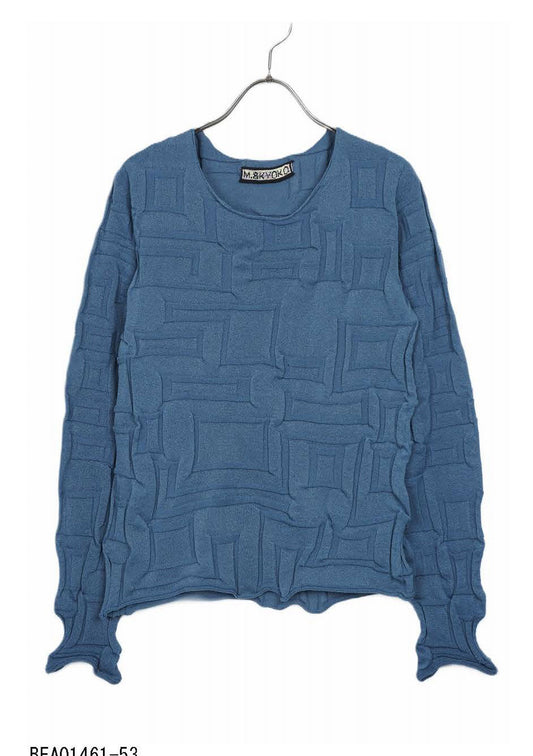 M. & Kyoko Knitted Pullover - Dark Blue (1461)