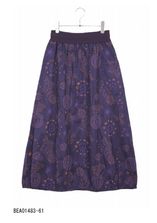 M. & Kyoko Woven Skirt- Purple (1483)