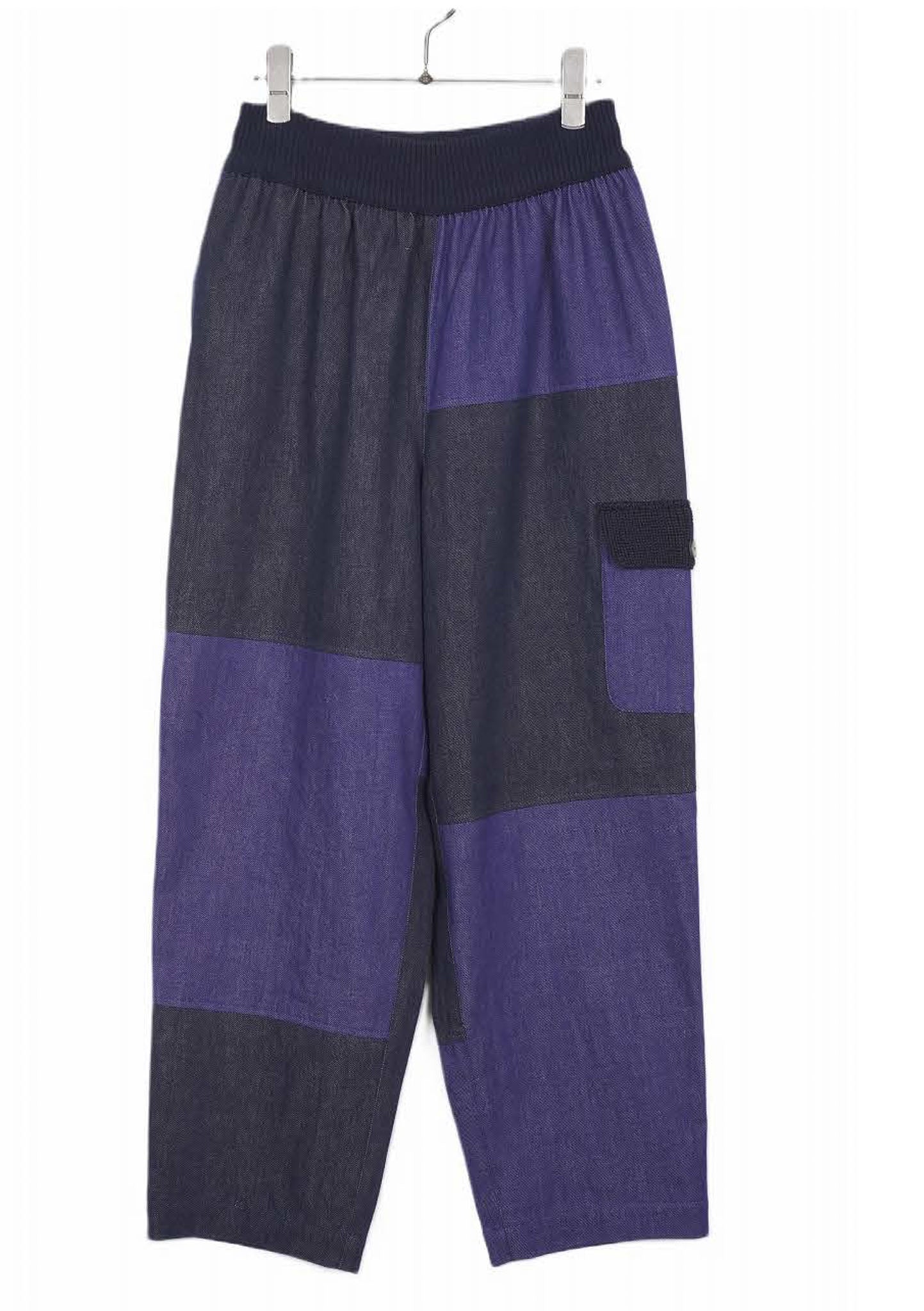 M. & Kyoko Woven Pants - Dark Blue (1507)