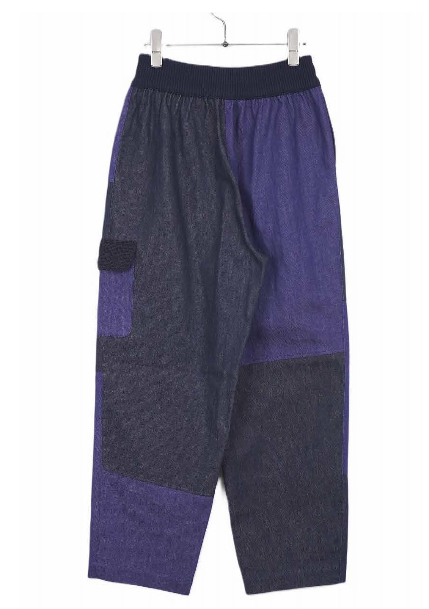 M. & Kyoko Woven Pants - Dark Blue (1507)