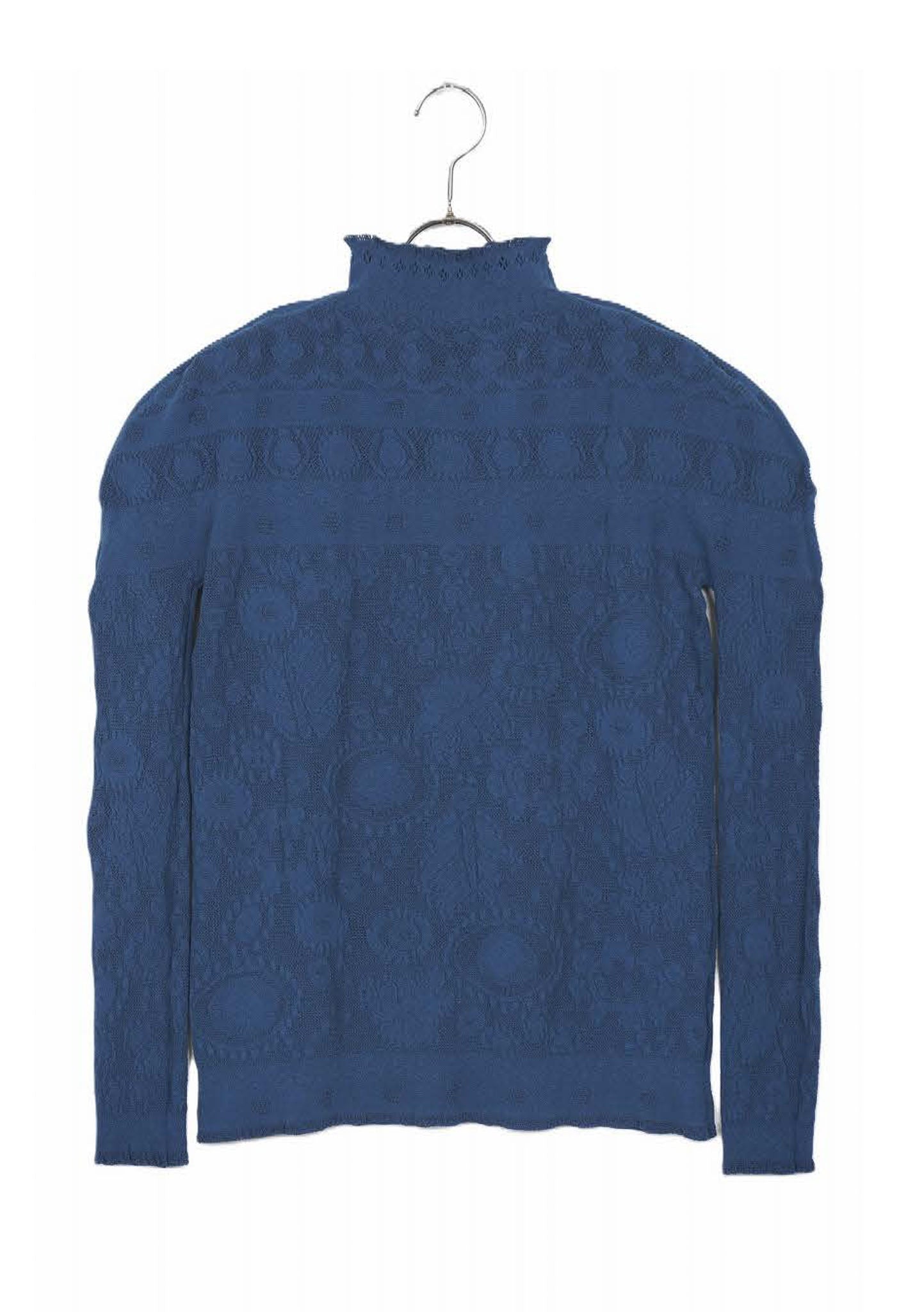 M. & Kyoko Reversible Woven Pullover - Dark Blue (1522)