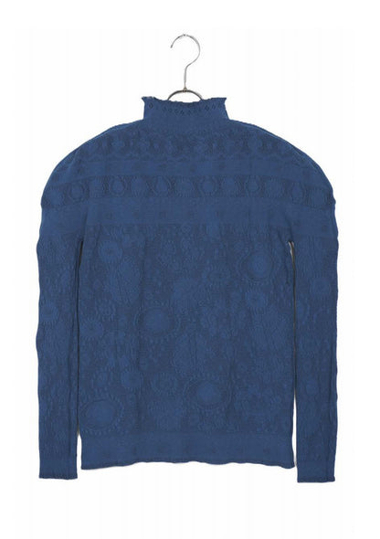 M. & Kyoko Reversible Woven Pullover - Dark Blue (1522)