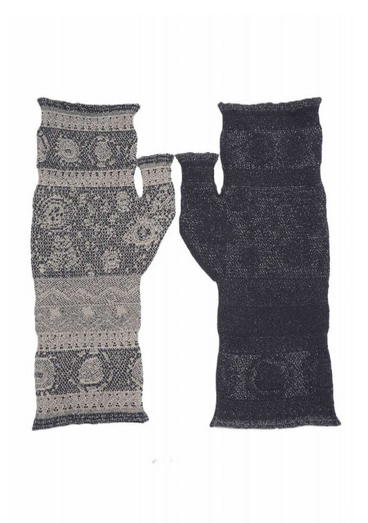 M. & Kyoko Woven Armwarmer - Light Grey (1525)