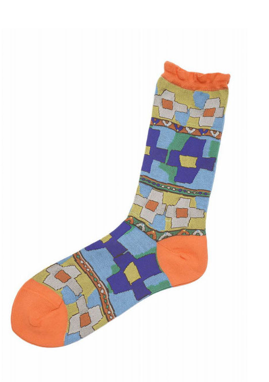 M. & Kyoko Socks - Orange (1526)