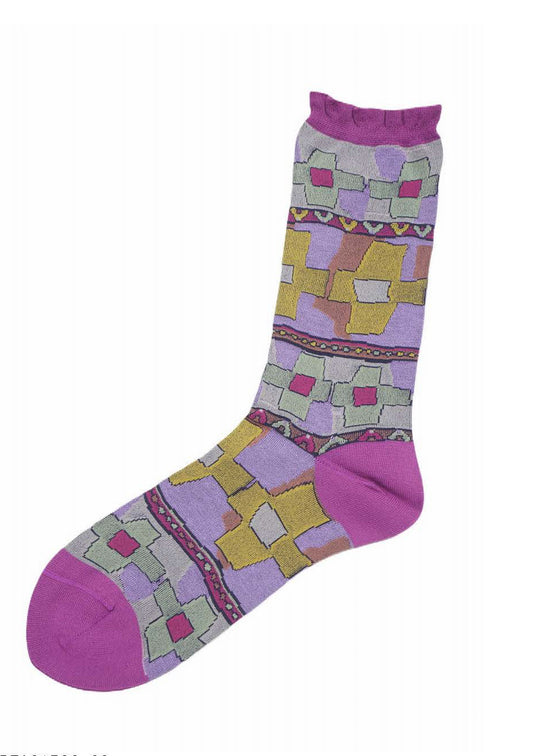 M. & Kyoko Socks - Lavender (1526)